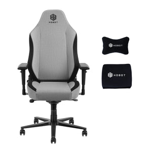 
                  
                    HOBOT Kunio Gaming Office High Back Computer Ergonomic Adjustable Swivel Gaming Chair with Headrest and Lumbar Support,Grey
                  
                