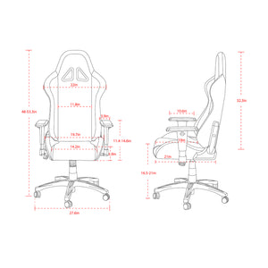 
                  
                    Hobot Crius wholesale gaming chair computer racing chair for gamer with adjustable armrest
                  
                